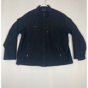 Free Tech Women's Zip Up Jacket  Black  Size 2XL/2XG (50-52)‎ Full Zip Pockets